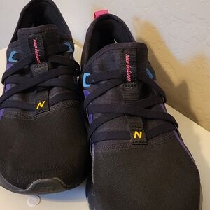 New Balance Black and Purple Dynasoft Shoes